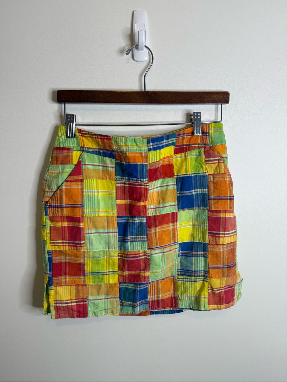 Loudmouth golf skort colorful print side zip stretchy inner shorts logo comfort
